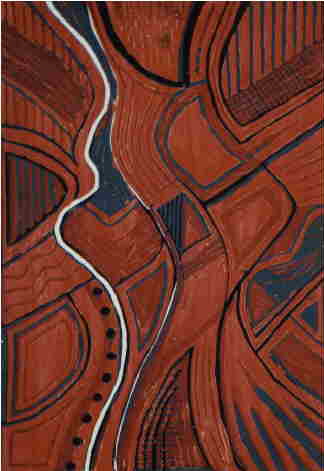 Farbholzschnitt, 2001, 45cm/32cm